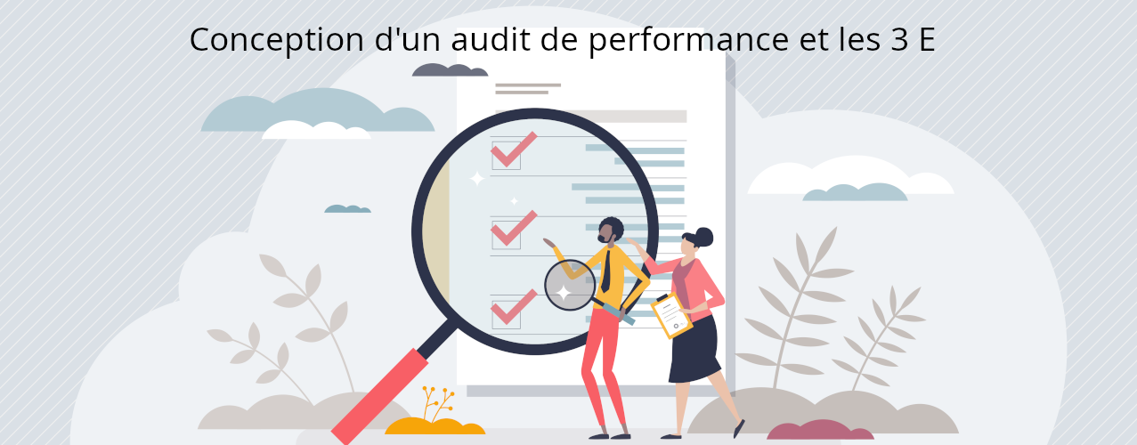 Conception d'un audit de performance et les 3 E